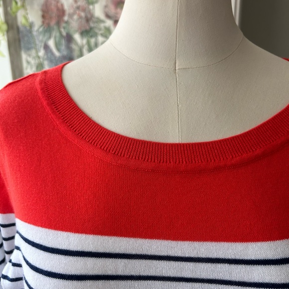 Náutica 100% cotton-knit long sleeves cuff closing 4 buttons light and casual - Picture 2 of 9